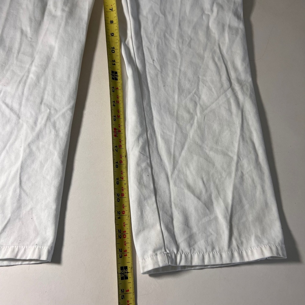 Rachel Comey Workwear Coverall Jumpsuit White Denim Utility Oversize Pockets 8 - Picture 9 of 10